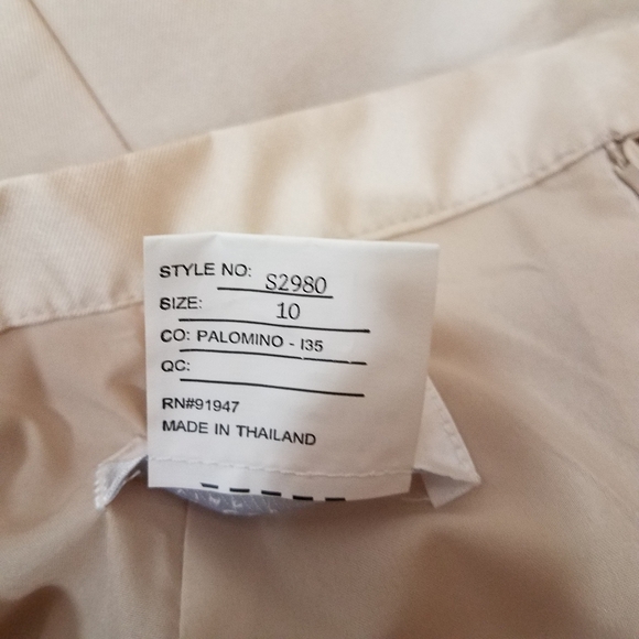 Dessy Collections Sateen Twill Maxi 10 Nwot - Picture 6 of 10